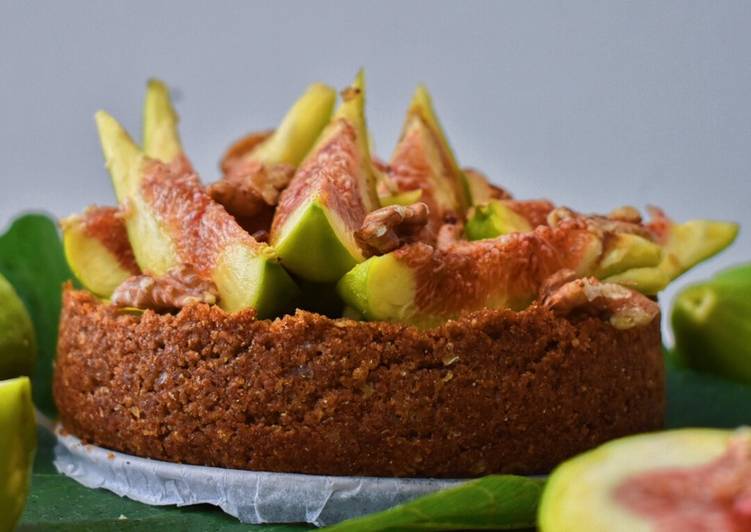 How to Make Veloce Cheesecake salata ai fichi e noci tostate