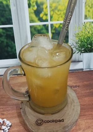 Foto resep Es Jeruk Peras