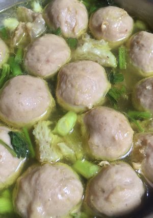 Foto resep Bakso kuah soto bening