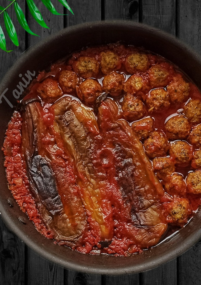 عکسی از دستور تپسی بادمجان