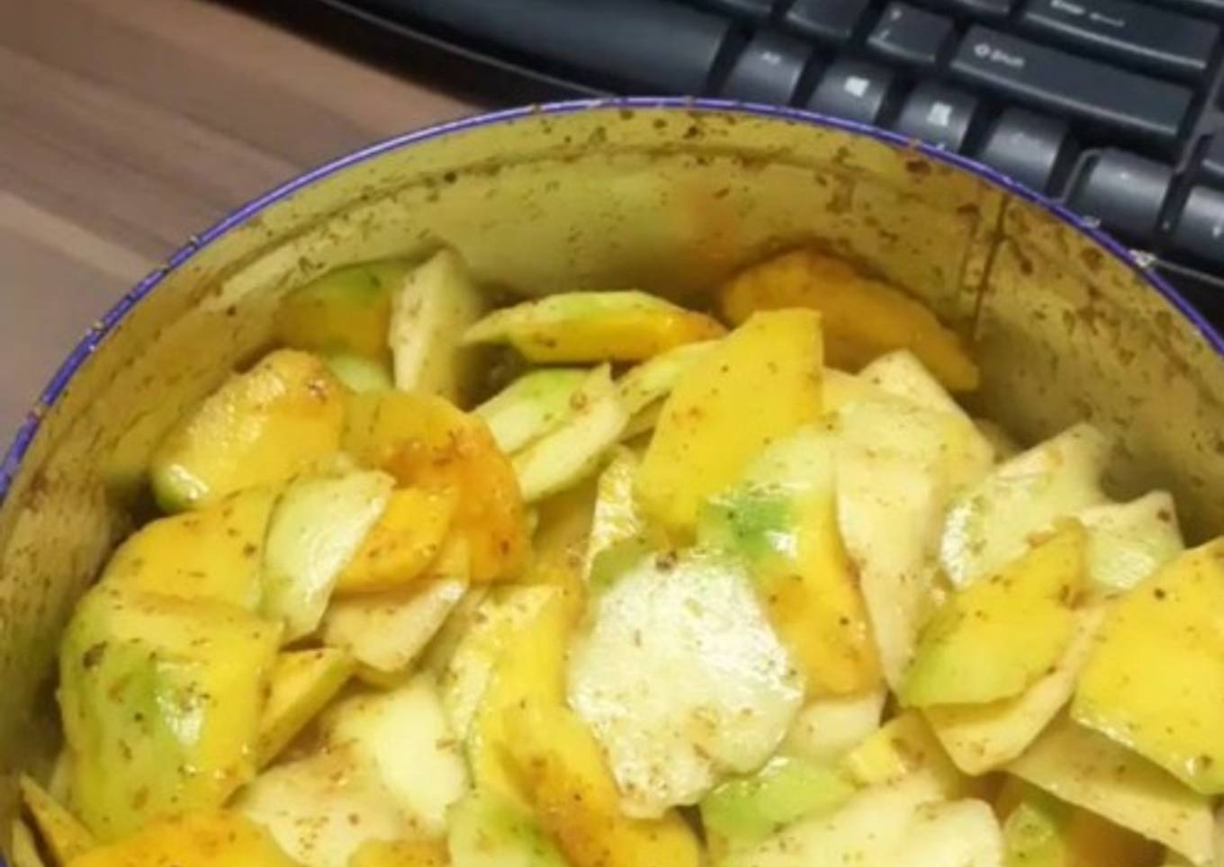 Manisan Mangga Pedas (resep dari tiktok)