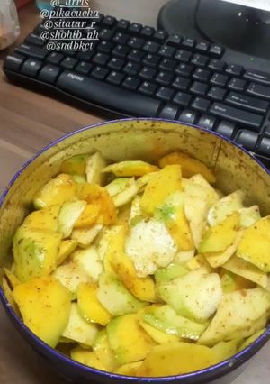 Foto resep Manisan Mangga Pedas (resep dari tiktok)