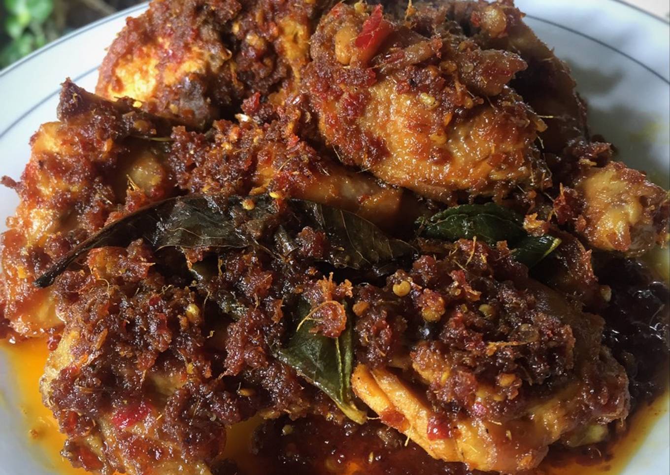 Ayam ala bumbu bebek madura