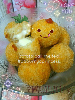 Foto resep Bola kentang keju (potato cheese ball)