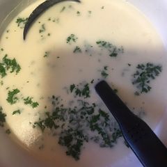 A picture of Potato soup.