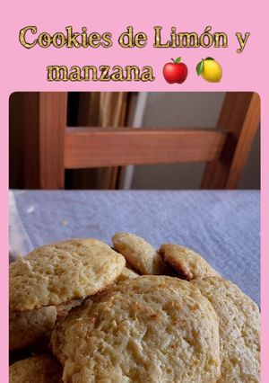 Una foto de Cookies de manzana y limón👩🏻‍🍳🍎🍋