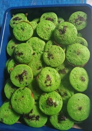 Foto resep Pukis pandan sederhana