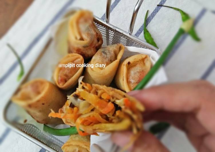 Cara Gampang Menyiapkan Lumpia Sayuran yang Lezat Sekali