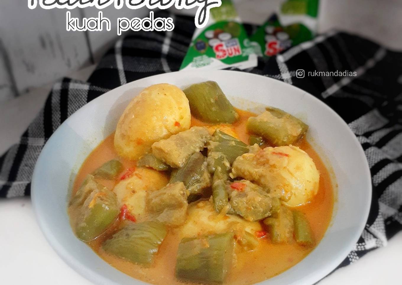 Telur Terong Kuah Pedas