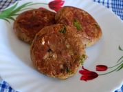 A picture of jackfruit kabab