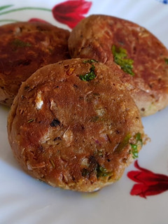 A picture of Tender jackfruit's kebabs.