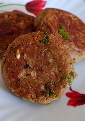 A picture of Tender jackfruit's kebabs.