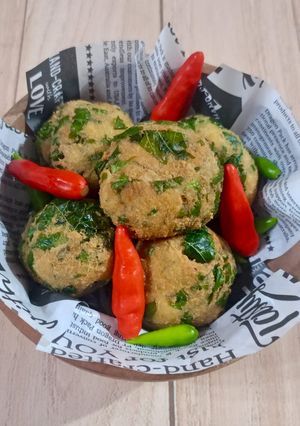 Foto resep Perkedel Tahu Bayam