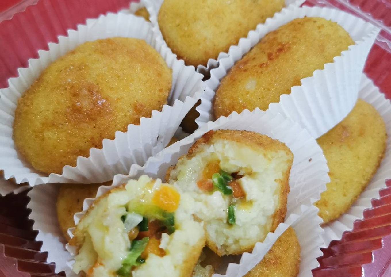 Kroket kentang isi ayam, ide jualan