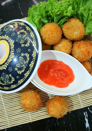 Foto resep Cilok Crispy Filling Smoked Beef