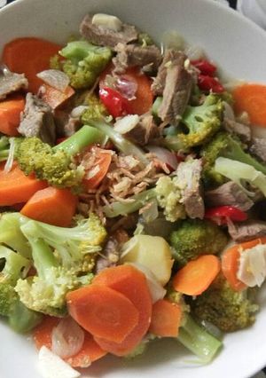 Foto resep Tumis Daging Sayuran