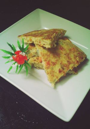 Foto resep Telur Dadar Tahu Spesial