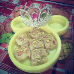 A picture of Coconut Mithai.