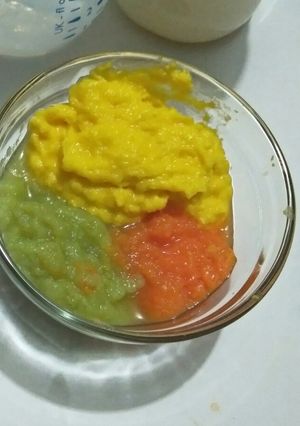 Foto resep Jagung Labu Wortel Mpasi