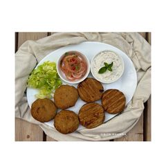 A picture of Air fried Stuffed Mutton Shami Kebab.