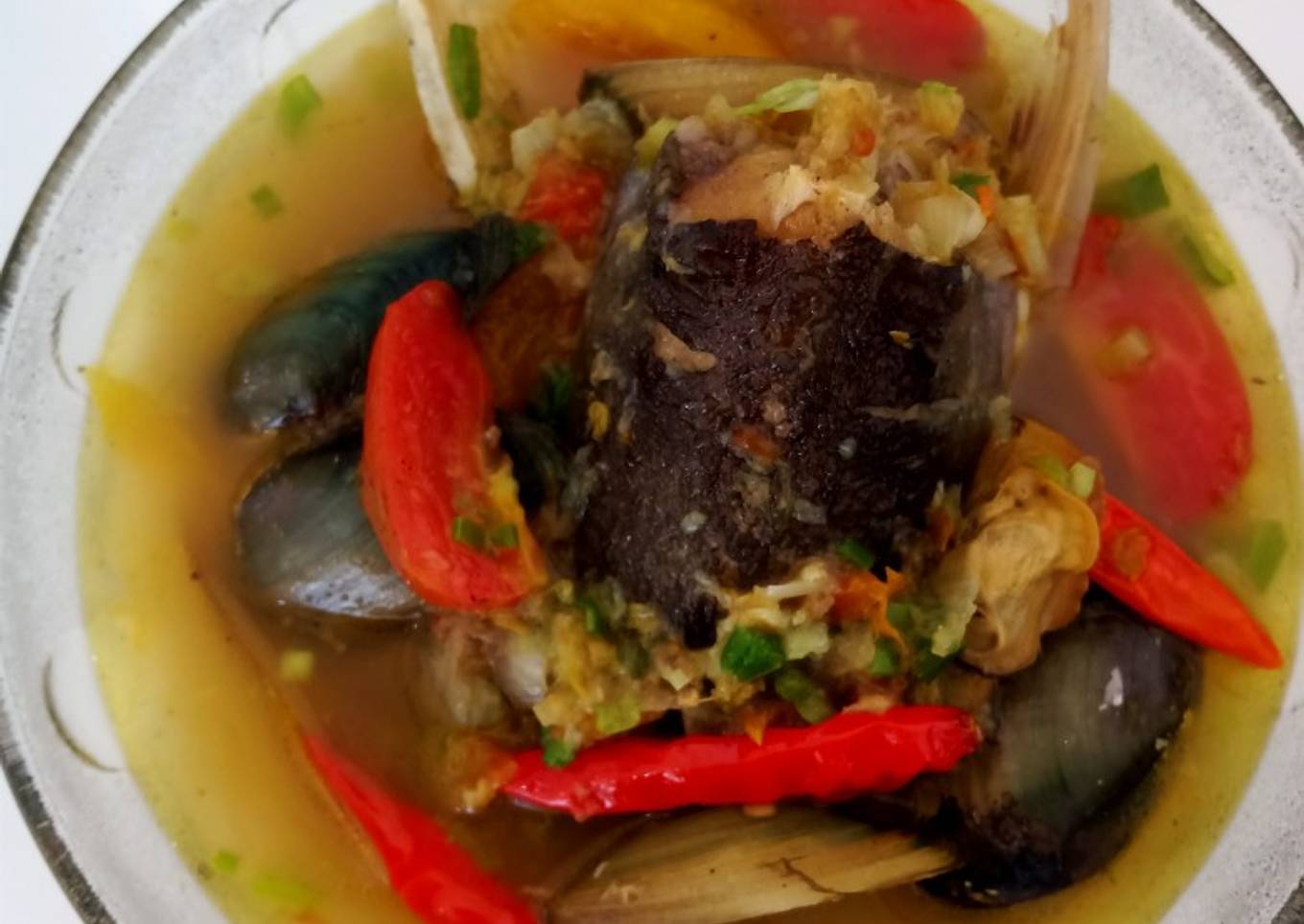 Pindang Patin Kerang hijau
