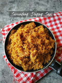 Foto resep Serundeng Daging Sapi