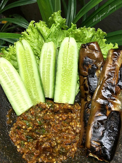 Foto resep Terong Bakar sambal trasi