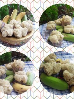 Foto resep Bolu kukus pisang mekar