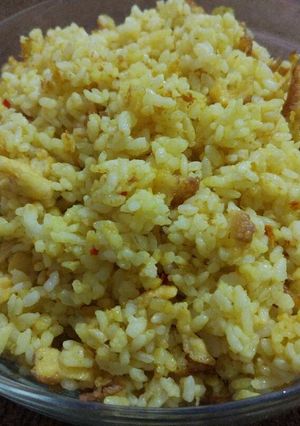 Foto resep Nasi goreng kuning simple