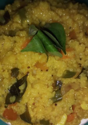 A picture of Wheat daliya Upma.