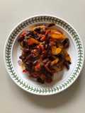 Chili, Pepper & Beans on Toast