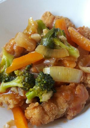 Foto resep Ayam kuluyuk/ayam asam manis