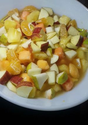 A picture of Fruits salad.