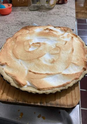 Una foto de Pie de Limón con leche condensada casera