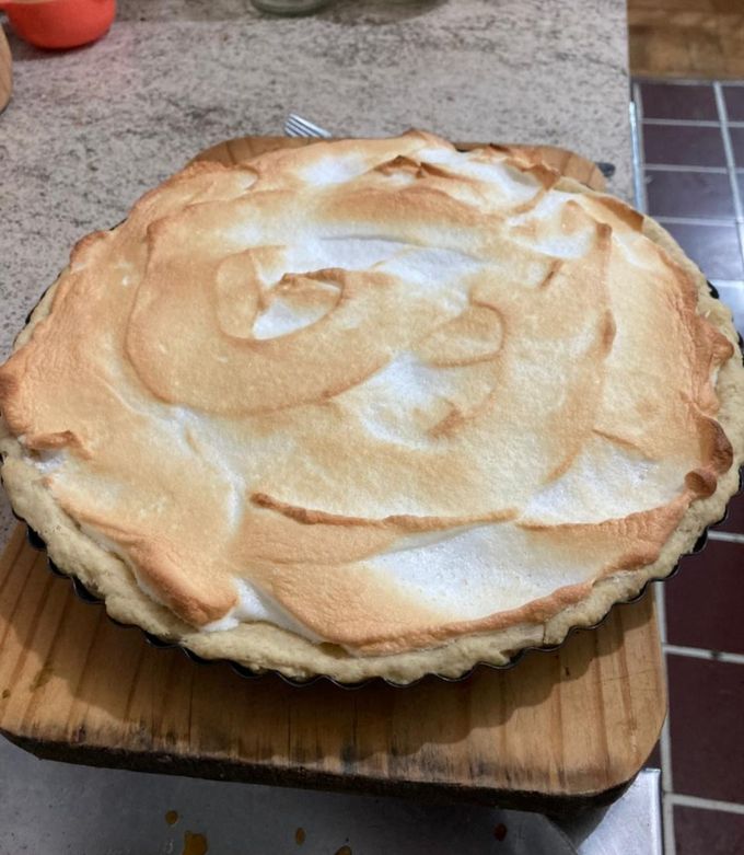 Una foto de Pie de Limón con leche condensada casera