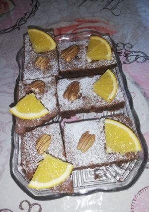 Une photo de Brownies à l'orange