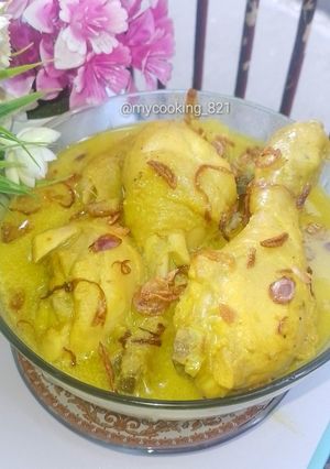 Foto resep Resep Opor Ayam kuning Spesial Rumahan Enak Dan Mudah