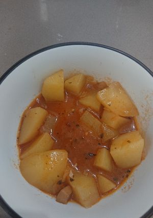 Una foto de Papas con choco