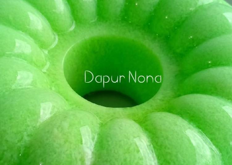 Puding lumut untuk diet