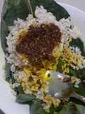 Ofada rice and ofada stew