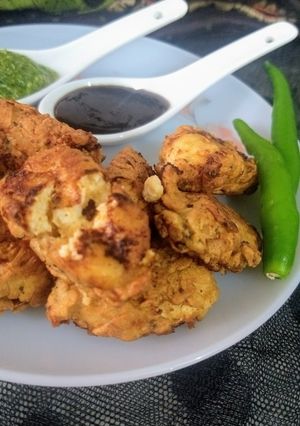 A picture of Paneer Fritters.
