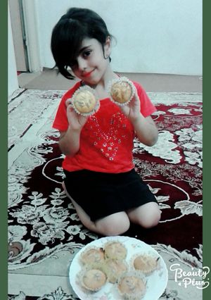 عکسی از دستور کاپ کیک دخترم