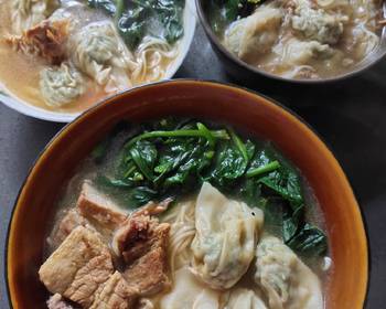 Unique Cuisine Noodle Mix Soup Delicious and Healthy