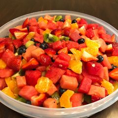 A picture of Super summer fruits salad.