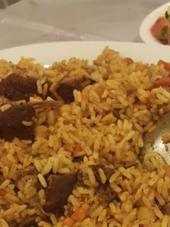 صورة لوصفة رز بخاري على طريقتي