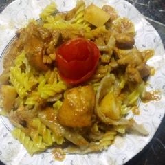 A picture of Chapati pasta.