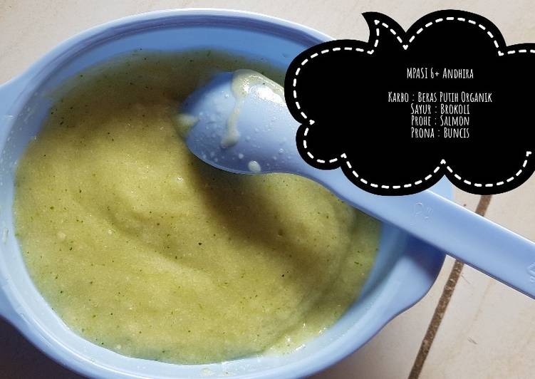 Bumbu MPASI 6+ Andhira (Percobaan H-2) | Cara Bikin MPASI 6+ Andhira (Percobaan H-2) Yang Enak dan Simpel