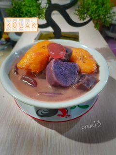Foto resep Kolak campur (pisang ubi kolangkaling)