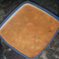 A picture of Fry moong daal.