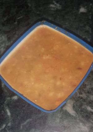 A picture of Fry moong daal.